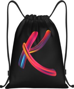 American Flag Drawstring Bag, Patriotic Usa Flag Drawstring Backpack for Women Men, Light Sackpack String Cinch Bag for Sport Gym Beach Shopping Yoga