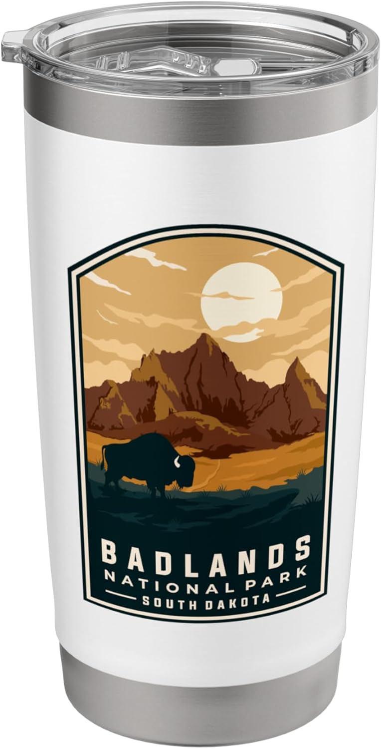 Badlands National Park South Dakota Stainless Steel Insulated Tumbler