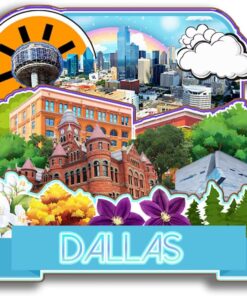 Dwutahcy 3D Wooden Fridge Magnet for National Park of American Samoa Texas USA Travel Souvenirs Gifts Classic Home Crafts Collectibles Kitchen Decoration Office Whiteboard Landmark