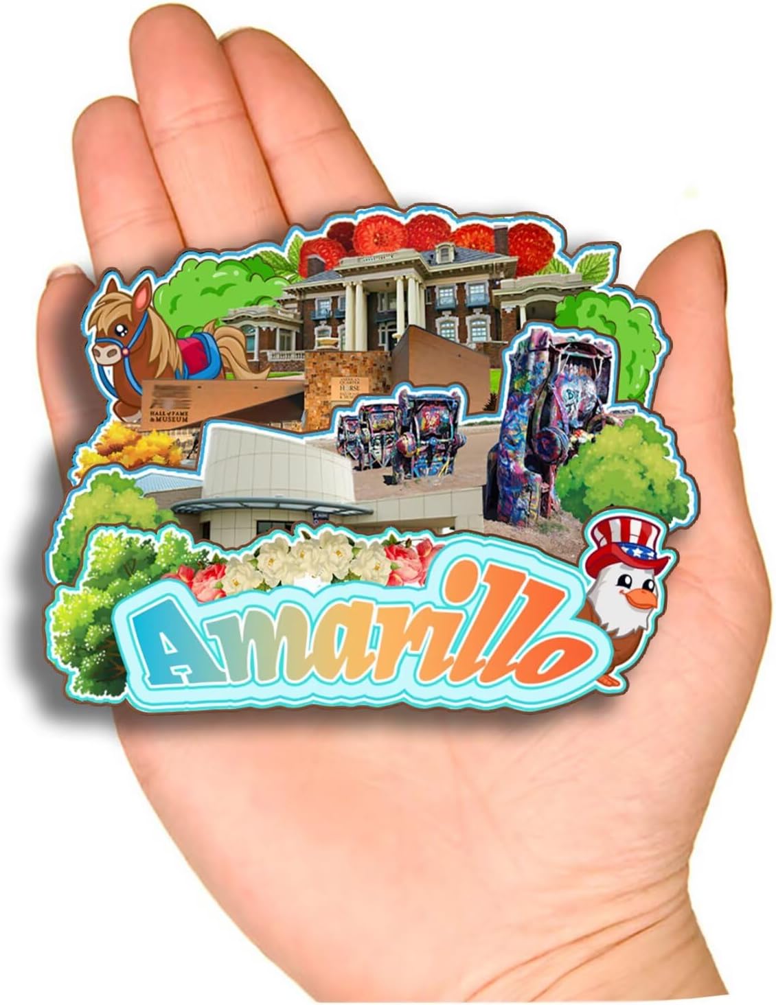 Dwutahcy 3D Wooden Fridge Magnet for National Park of American Samoa Texas USA Travel Souvenirs Gifts Classic Home Crafts Collectibles Kitchen Decoration Office Whiteboard Landmark - Image 19